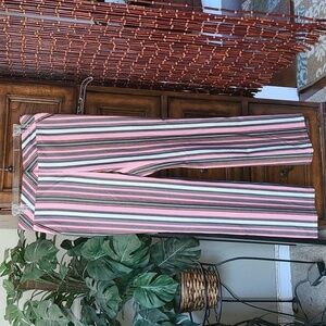 Ideology 60 's Vibe striped boot cut pant. Size 10.